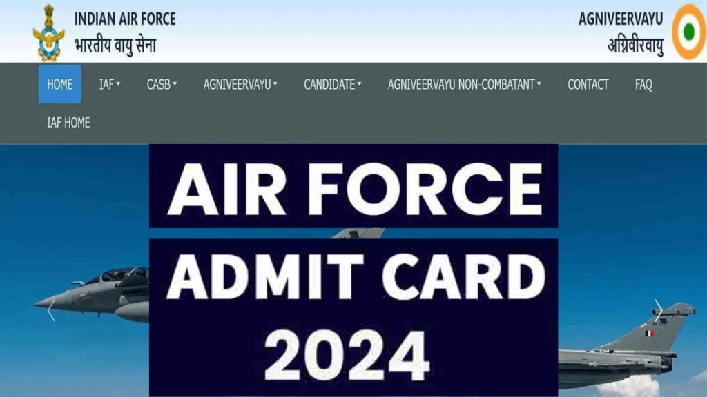 Air Force Agniveer Musician (Vayu) Admit Card 2024 Released today for Bharti Rally